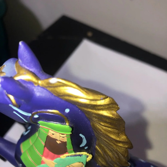 The Trail Of Painted Ponies O Holy Night 2016 1E/0843 Enesco Christmas Religious - Picture 8 of 12